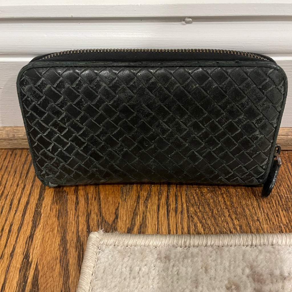 Bottega Veneta Woven Leather Wallet